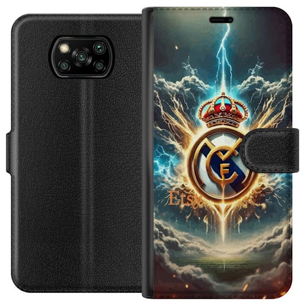 Xiaomi Poco X3 NFC Lommeboketui Real Madrid