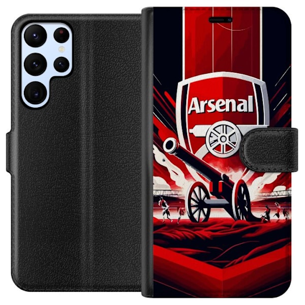 Samsung Galaxy S22 Ultra 5G Tegnebogsetui Arsenal