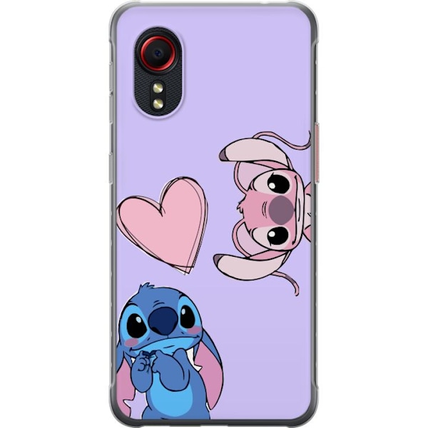 Samsung Galaxy Xcover 5 Läpinäkyvä kuori Stitch Mode