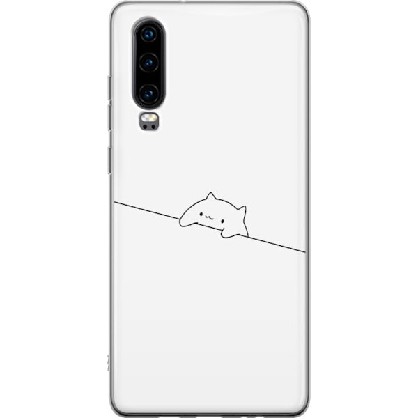 Huawei P30 Gennemsigtig cover Hjælp Kat