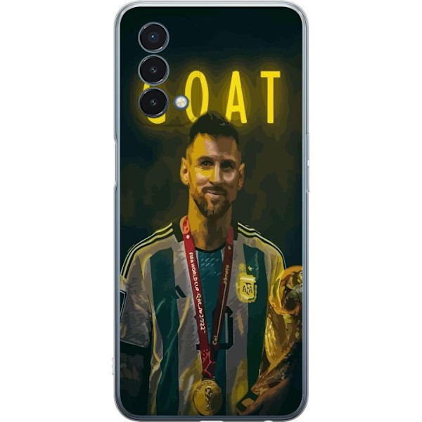 OnePlus Nord N200 5G Gjennomsiktig deksel Geit Messi