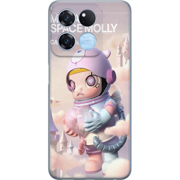 OnePlus Ace Racing Läpinäkyvä kuori Mega Space Molly Care B