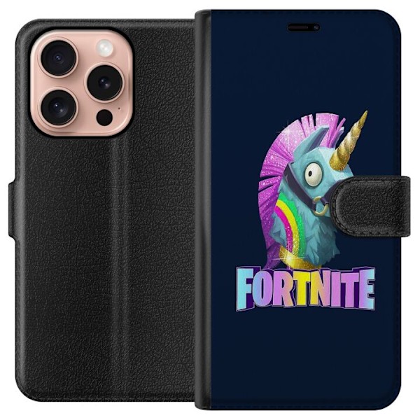 Apple iPhone 16 Pro Plånboksfodral Fortnite Häst