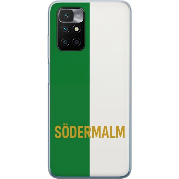 Xiaomi Redmi 10 Läpinäkyvä kuori Södermalm - jalkapallo