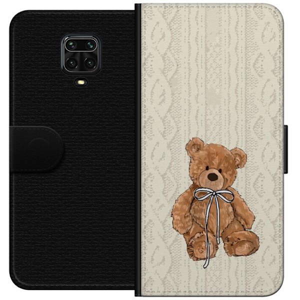 Xiaomi Redmi Note 9S Lommeboketui Liten Bamse – klassisk bam
