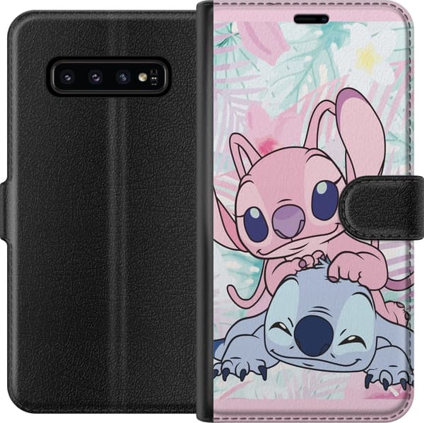 Kompatibel Tegnebogsetui til Samsung Galaxy S10 Syning
