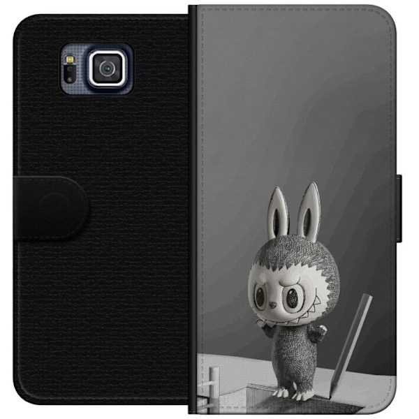 Samsung Galaxy Alpha Tegnebogsetui Pop Mart MEGA LABUBU LABUBU Sketch 1000%