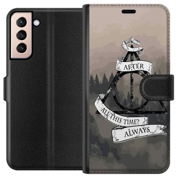 Kompatibelt Plånboksfodral till Samsung Galaxy S21 Harry Potter