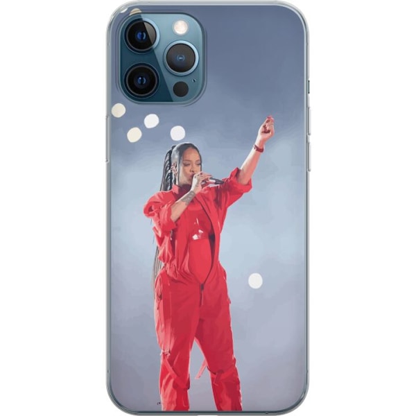 Apple iPhone 12 Pro Genomskinligt Skal Rihanna – Trendsetting Looks & Style