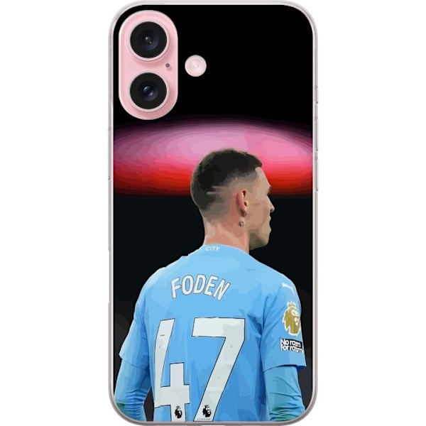 Apple iPhone 16 Gennemsigtig cover Phil Foden