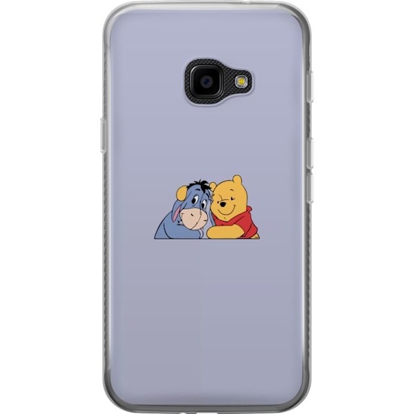 Samsung Galaxy Xcover 4 Gennemsigtig cover Nalle Puh og Æsel