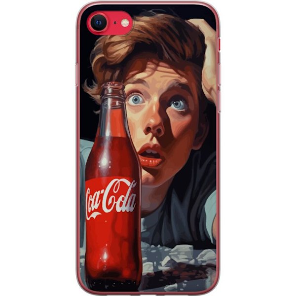 Apple iPhone 16e Läpinäkyvä kuori Coca Cola