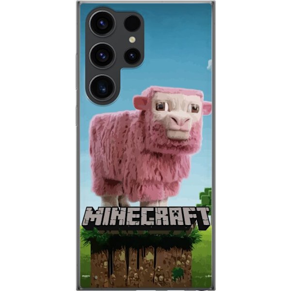 Samsung Galaxy S24 Ultra Genomskinligt Skal A Minecraft Movie