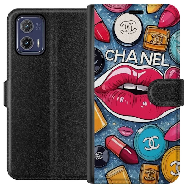 Motorola Moto G73 Lommeboketui Chanel Lips