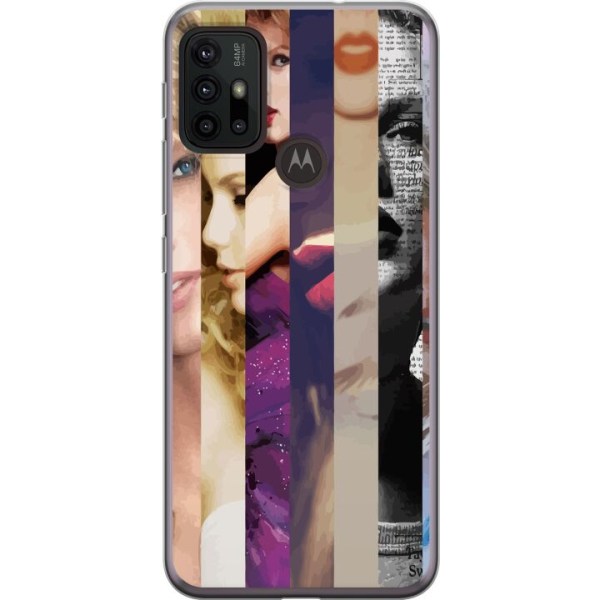 Motorola Moto G30 Gennemsigtig cover Taylor Swift