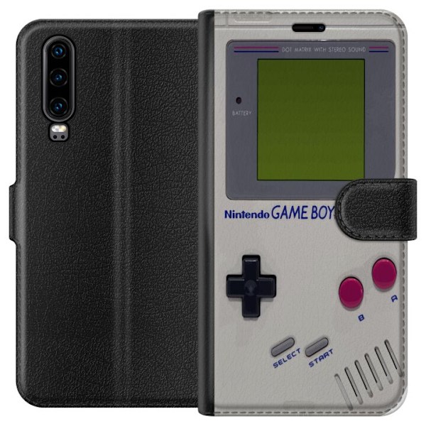 Huawei P30 Tegnebogsetui Game Boy