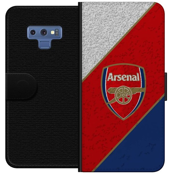 Samsung Galaxy Note9 Lompakkokotelo Arsenal