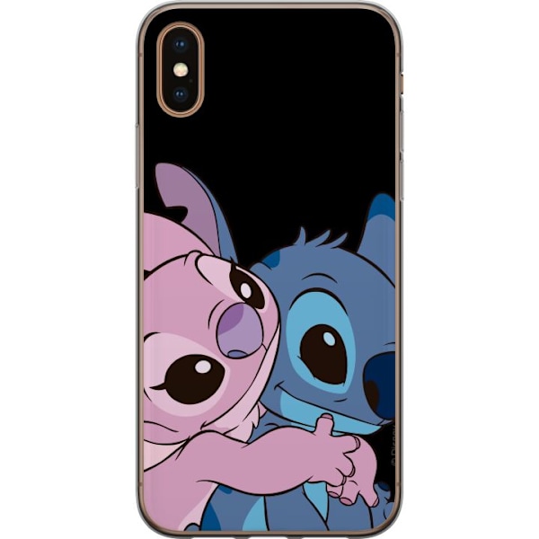 Apple iPhone X Läpinäkyvä kuori Lilo & Stitch