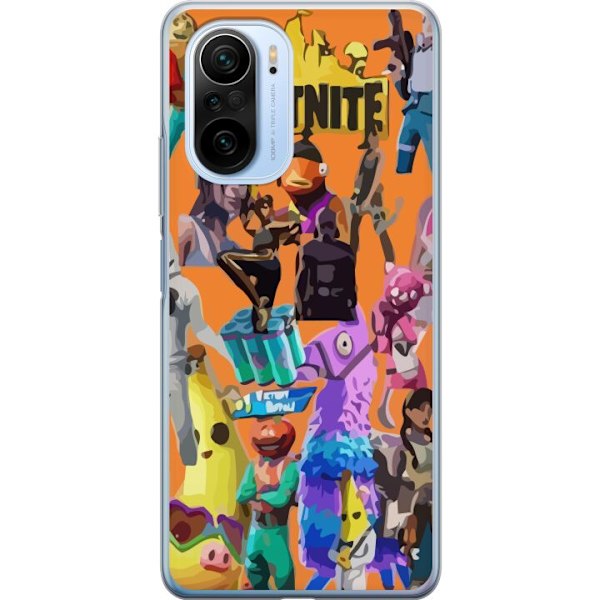 Xiaomi Mi 11i Gennemsigtig cover Fortnite