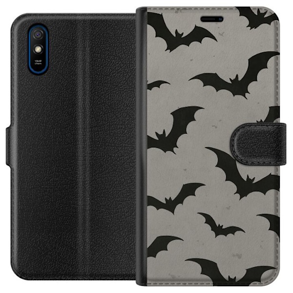 Xiaomi Redmi 9A Tegnebogsetui Flutterprint
