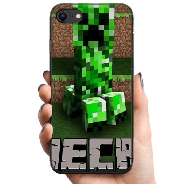 Kompatibelt Mobilskal till Apple iPhone SE (2020) Minecraft