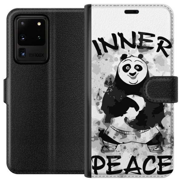 Samsung Galaxy S20 Ultra Tegnebogsetui Kung Fu Panda