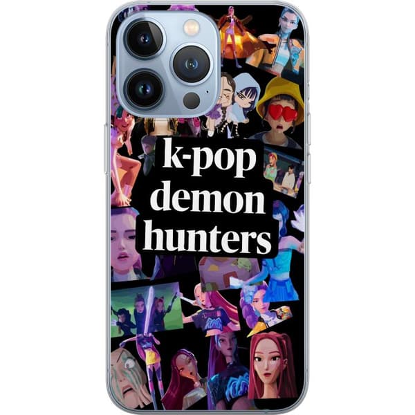 Kompatibelt Mobildeksel til Apple iPhone 13 Pro KPop Demon Hunters glow edition-samleobjekt