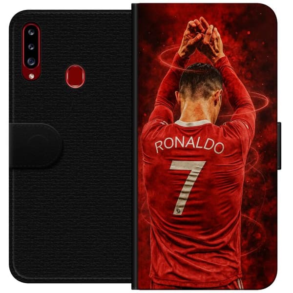 Kompatibelt Lommeboketui til Samsung Galaxy A20s Ronaldo