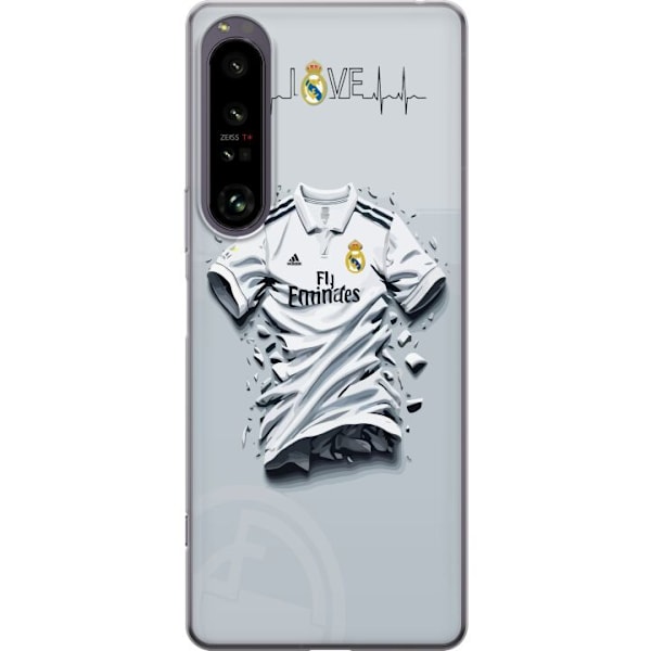 Sony Xperia 1 IV Läpinäkyvä kuori Real Madrid