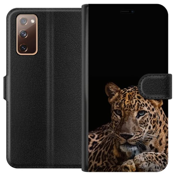 Yhteensopiva Lompakkokotelo Samsung Galaxy S20 FE Leopard