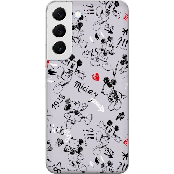 Samsung Galaxy S22+ 5G Läpinäkyvä kuori Disney kuviointi