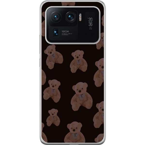 Xiaomi Mi 11 Ultra Gennemsigtig cover En bjørn flere bjørne