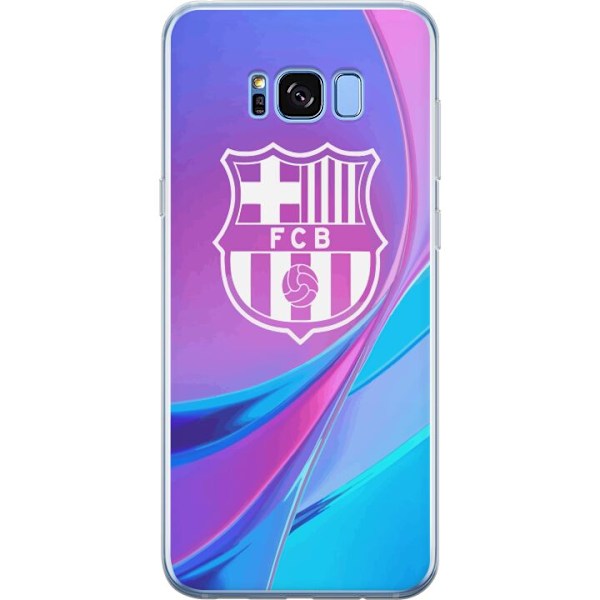 Samsung Galaxy S8+ Gennemsigtig cover FC Barcelona