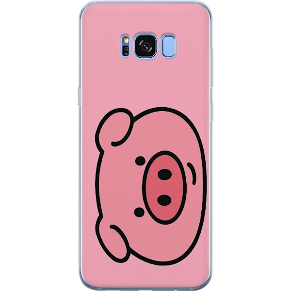 Samsung Galaxy S8 Genomskinligt Skal Kawaii Piggy