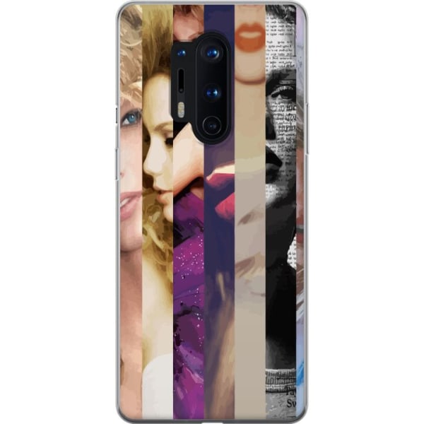 OnePlus 8 Pro Gennemsigtig cover Taylor Swift