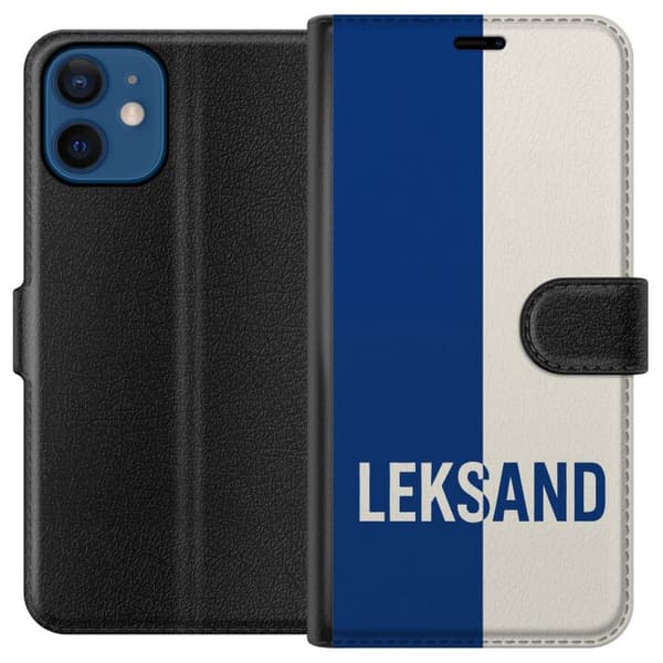 Kompatibel Tegnebogsetui til Apple iPhone 12 Leksand – Ishockey