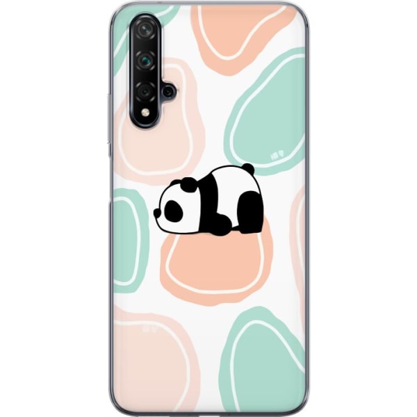 Huawei nova 5T Gennemsigtig cover Kawaii Panda