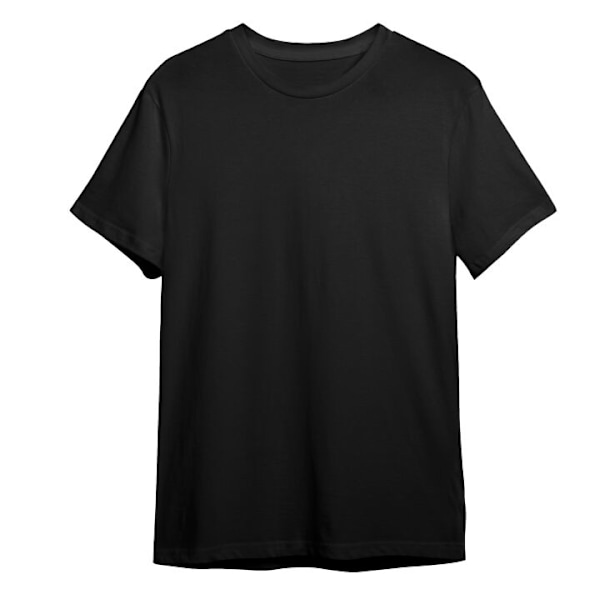 T-shirt för Vuxen | Klassisk Vuxen-T-shirt Hästar Älskar svart XL