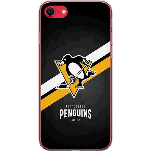 Kompatibelt Mobilskal till Apple iPhone SE (2022) Pittsburgh Penguins (NHL)