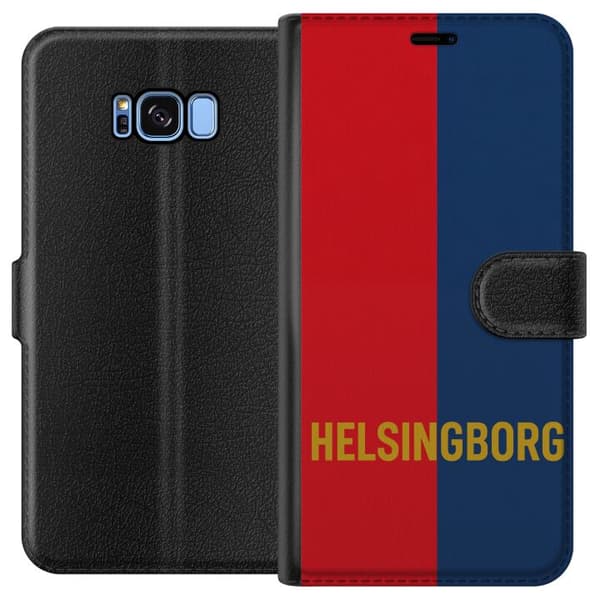 Kompatibel Tegnebogsetui til Samsung Galaxy S8 Helsingborg – fodbold