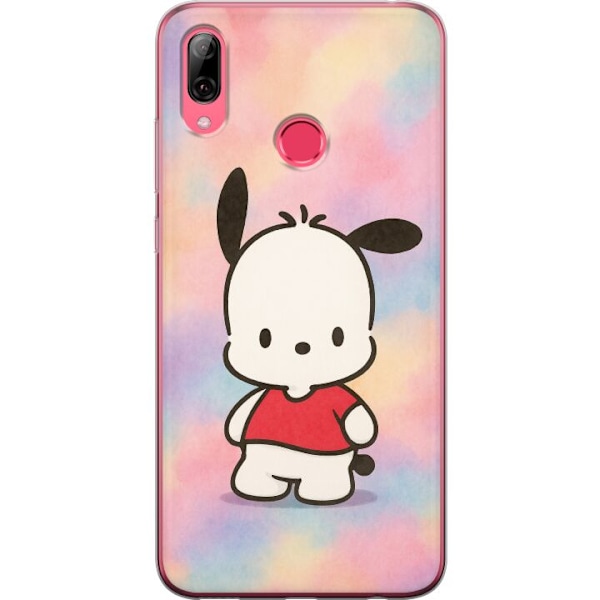 Huawei Y7 (2019) Läpinäkyvä kuori Kawaii Sanrio Pochacco