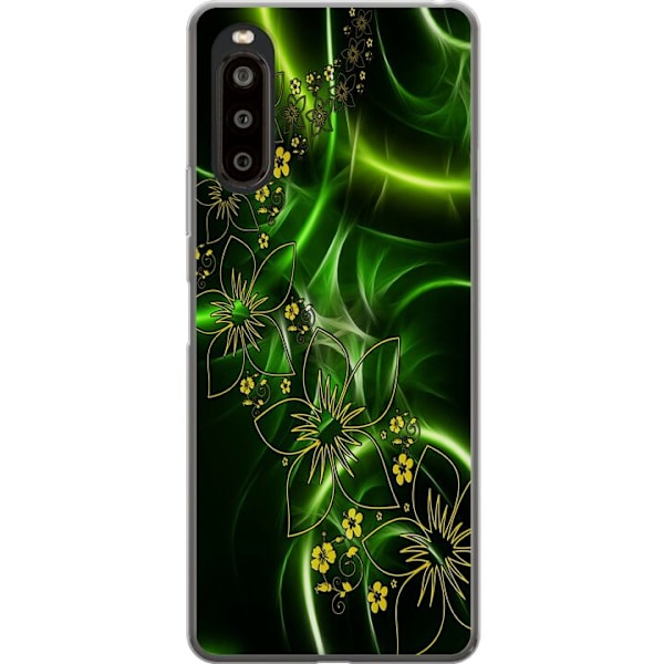 Sony Xperia 10 II Gennemsigtig cover Blomster