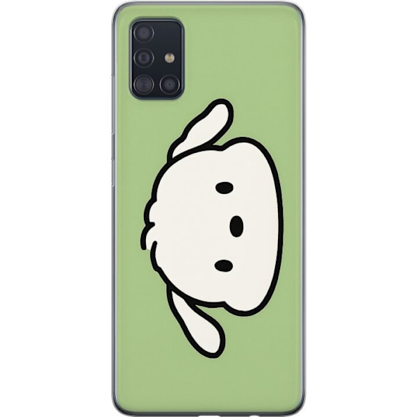 Samsung Galaxy A51 Läpinäkyvä kuori Snoopy Flip