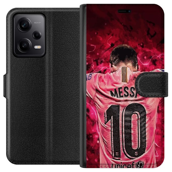Xiaomi Redmi Note 12 Pro Tegnebogsetui Messi