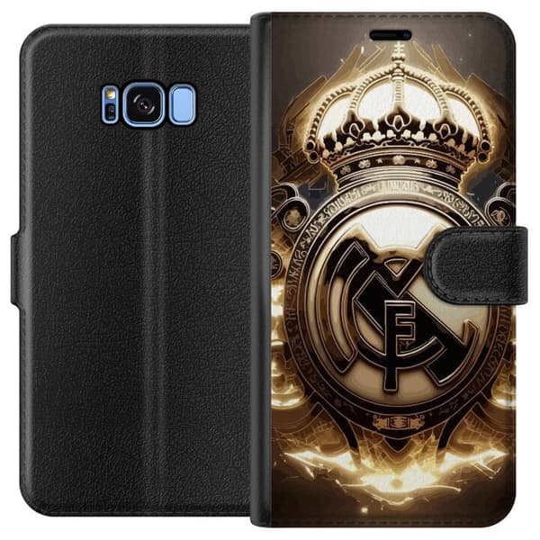Kompatibelt Lommeboketui til Samsung Galaxy S8 Real Madrid