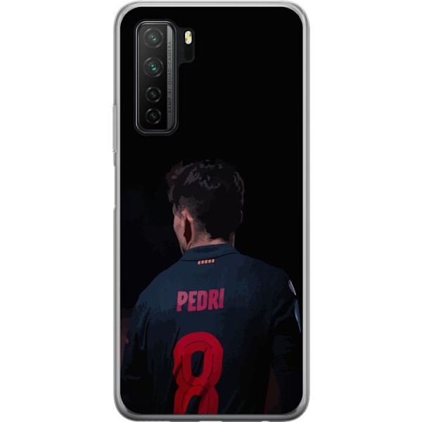 Huawei P40 lite 5G Genomskinligt Skal Pedri FC Barcelona Fotbo