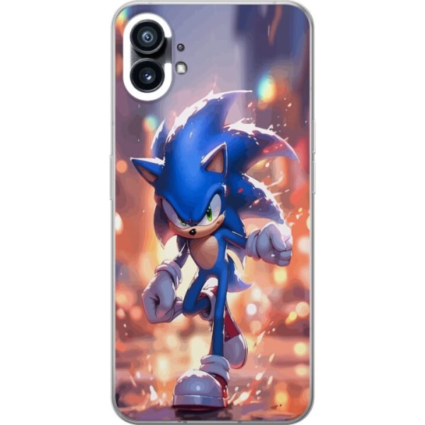 Nothing Phone (1) Gjennomsiktig deksel Sonic