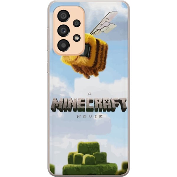 Samsung Galaxy A33 5G Genomskinligt Skal A Minecraft Movie
