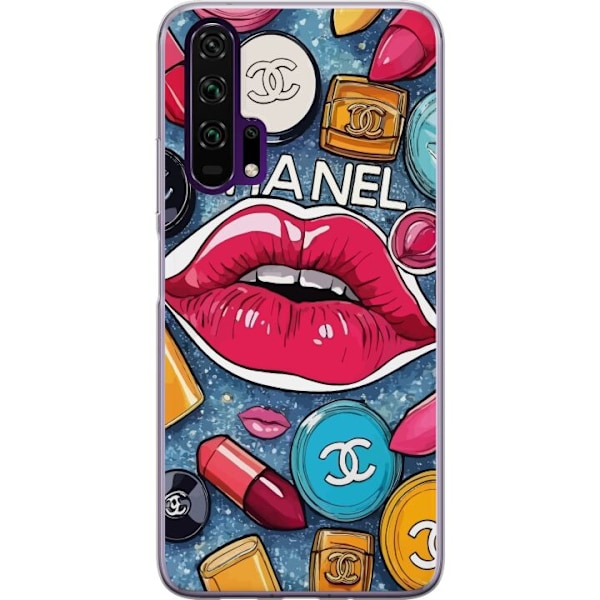 Honor 20 Pro  Gennemsigtig cover Chanel Lips