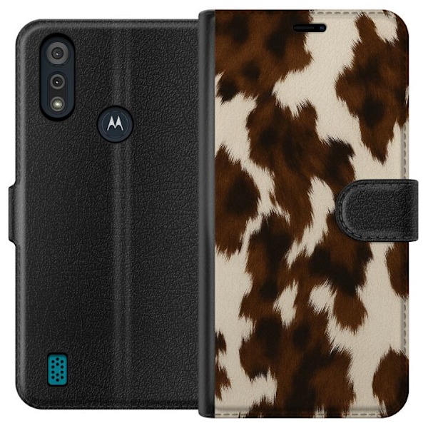 Motorola Moto E6i Tegnebogsetui Farve Sprøjt